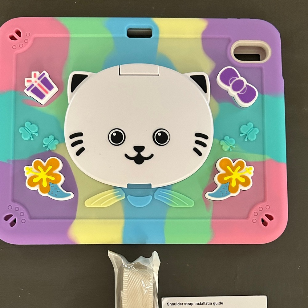 Colorful Cat Tablet Case - Picture 6 of 11